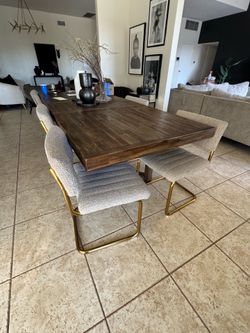 6 Dining chairs