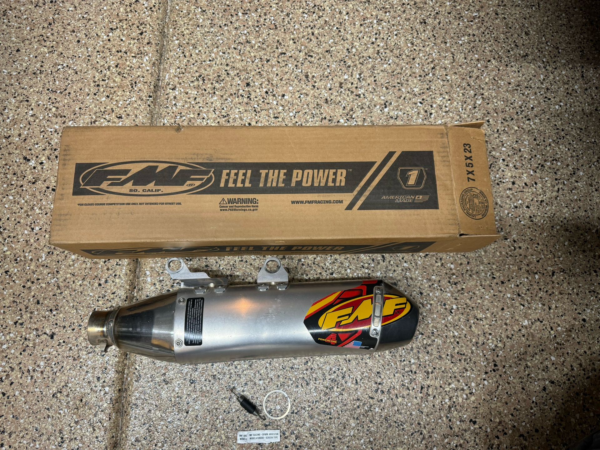  KTM FMF Powercore 4 Motorcycle Muffler  Q4 350 xcw-f  