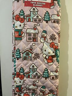 Hello Kitty Christmas Quilt