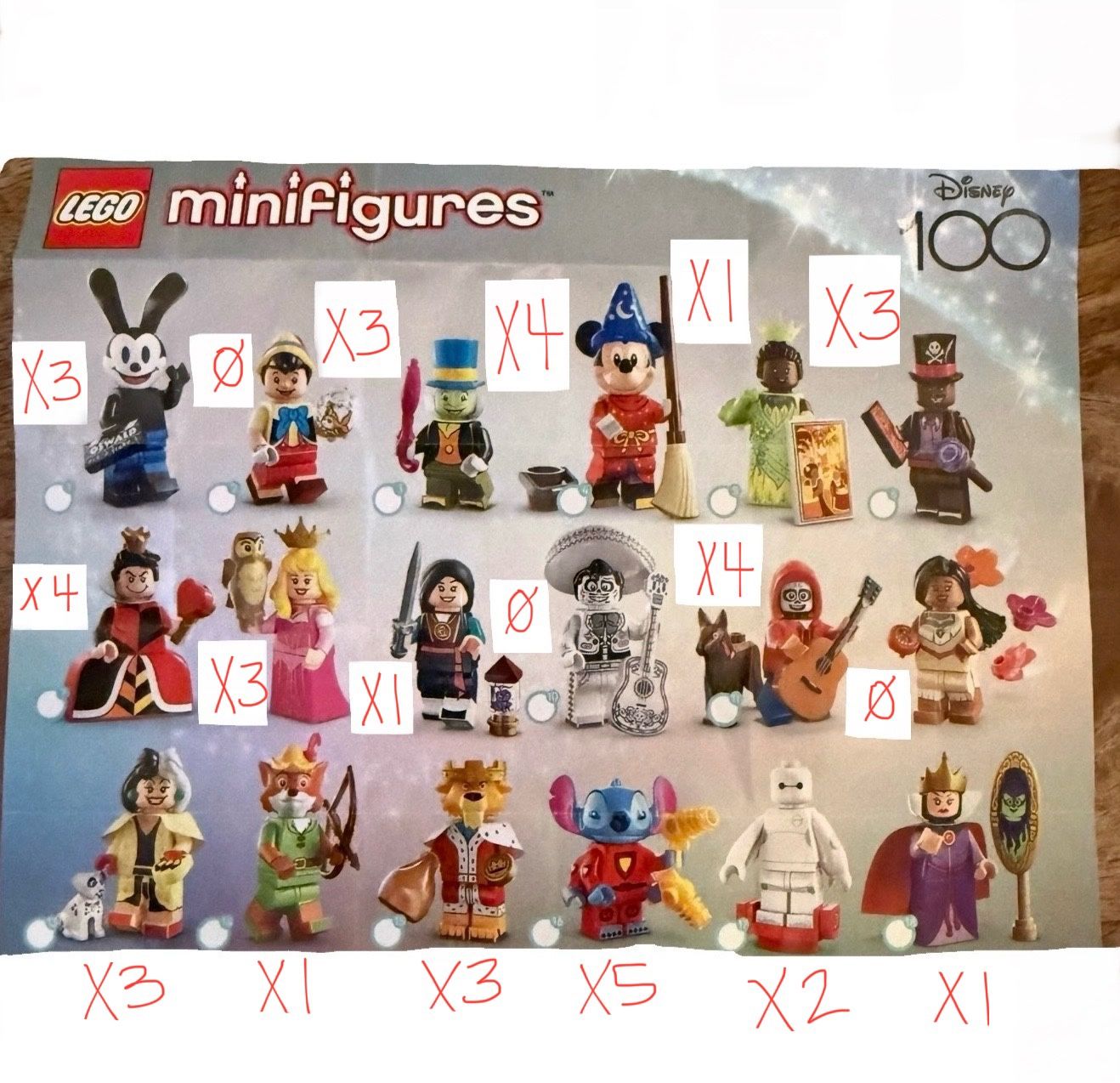 LEGO Minifigures Disney 100 Series