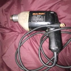 3/8 Inch Corded Drill Block And Decker 