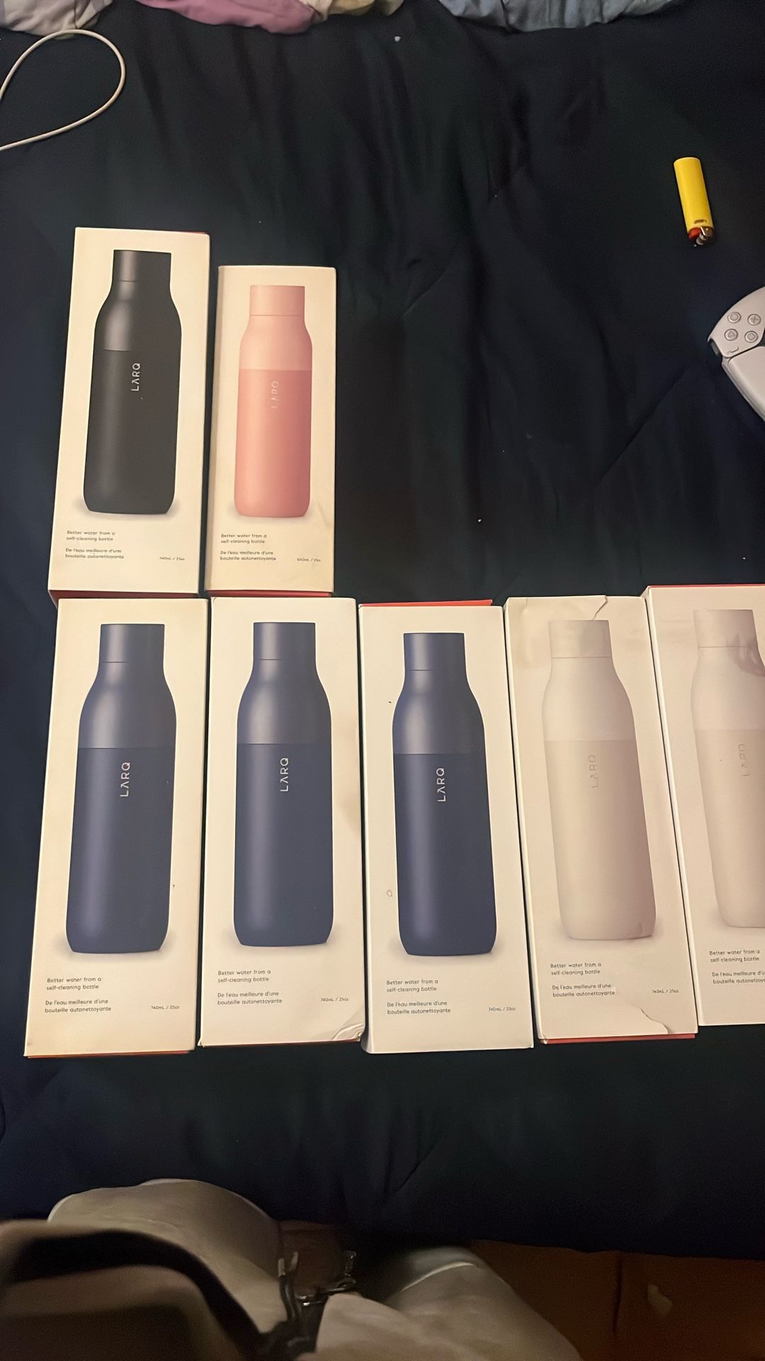 LARQ WATER BOTTLE NEVER USED