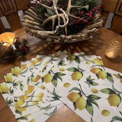 Lemon Placemats 