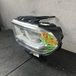 2015-2016-2017-2018-2019-2020 DODGE DURANGO LEFT HEADLIGHT CHROME BEZEL OEM USED