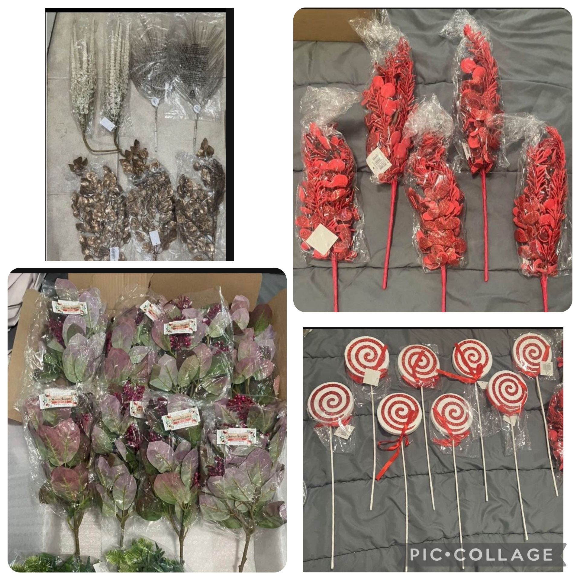 Crafters dream bundle of flowers and formative accessories brand new never used