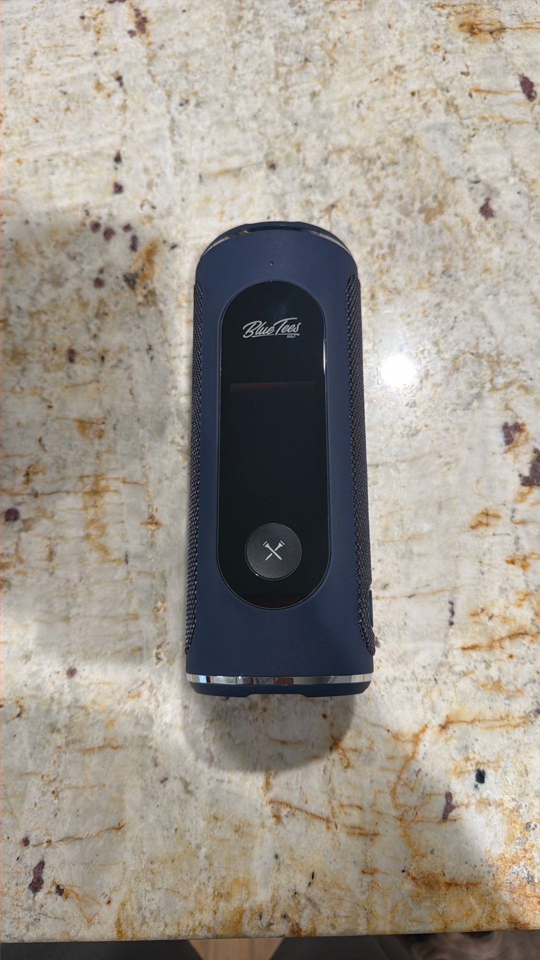 Blue Tees Golf speaker With Caring Case And Screen Protector. Opened But Never Used
