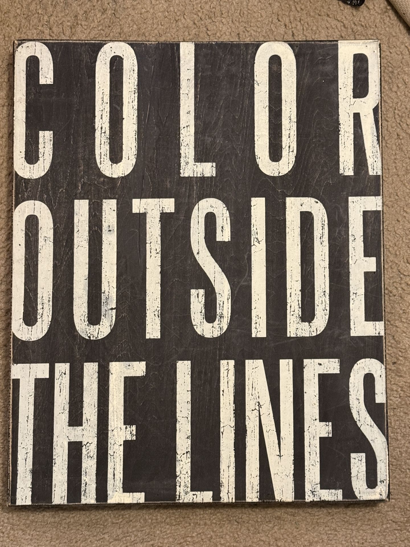Color Outside The Lines Art
