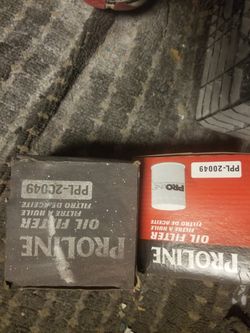 2 proline oil filters Ppl 20049