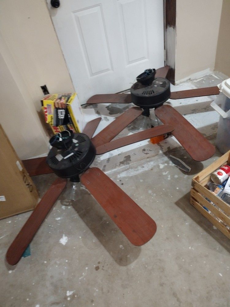 Pair Of Harbor Breeze Fans