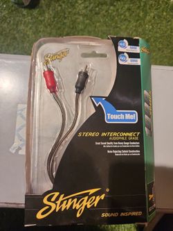 Stinger SI12YM Female to 2 male rca Y Adapter