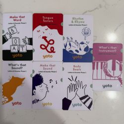 Yoto Cards Phonics 