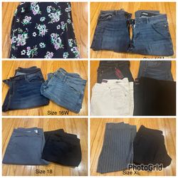 Lot Of Women’s XL Pants