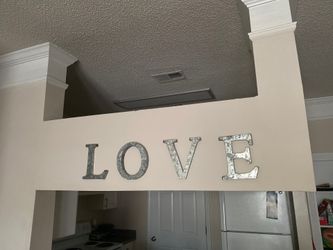 Metal Decor Letters