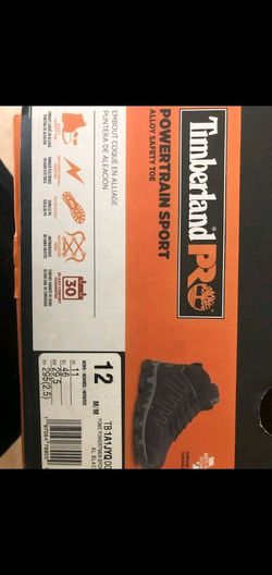 Timberland PRO Powertrain Sport Alloy Safety Toe Size 12
