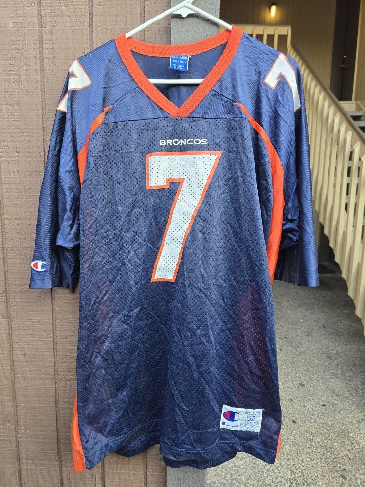 JOHN ELWAY DENVER BRONCOS VINTAGE 90'S CHAMPION NFL FOOTBALL JERSEY 52 (2xl)