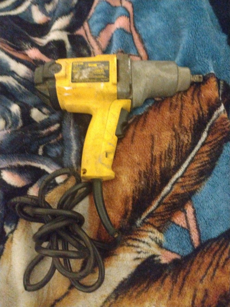 DeWalt Half Inch Electric Impact Work Good