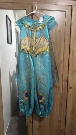 Disney Aladdin Princess Jasmine Costume For Kids. Size 4-6X