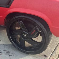 22" Artis Rims & Tires