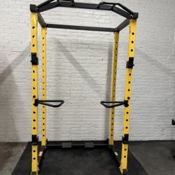 HulkFit Multi-Functional Adjustable Pro Series Power Rack Power Cage Exercise Equipment for Home Gym with Squat Rack Attachments and Accessories - Ben