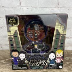 Polly Pocket Collector The Addams Family Compact Special Edition Dolls Wednesday