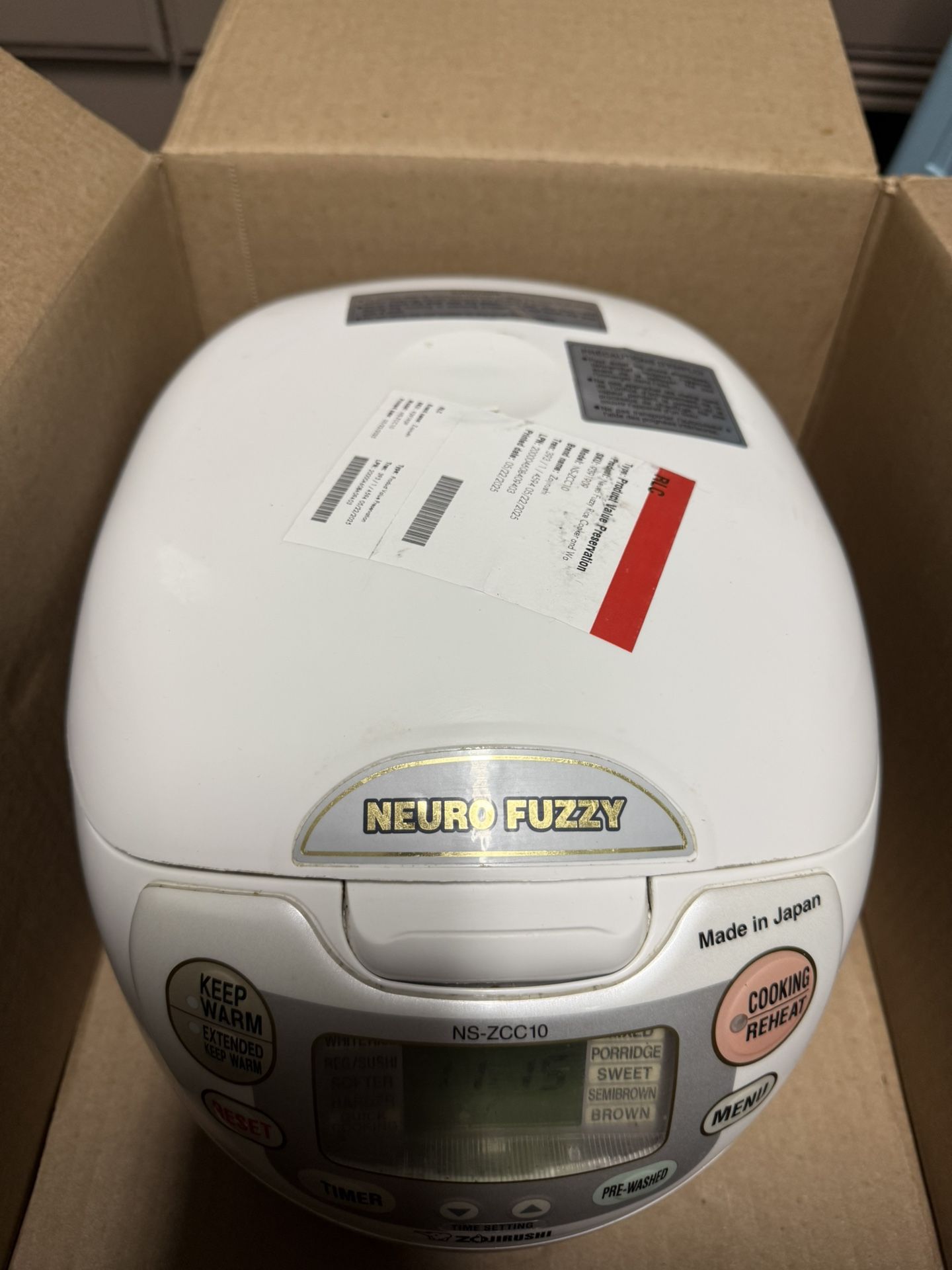 Neuro Fuzzy Japanese Rice Cooker