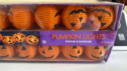 Amscan Halloween Pumpkin String Lights