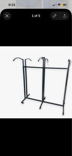 Rolling Clothing Rack
