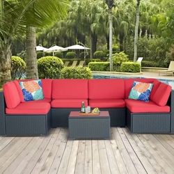 Wicker Patio Furniture Set ☀️🔥☀️🔥☀️🔥 Brand New 