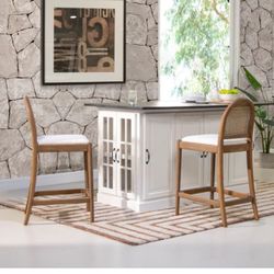 Cossette Upholstered Counter Stool