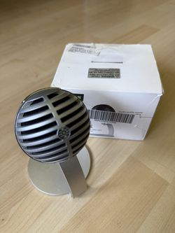 Shure MV5 USB Microphone + Stand & Cable — Barely Used