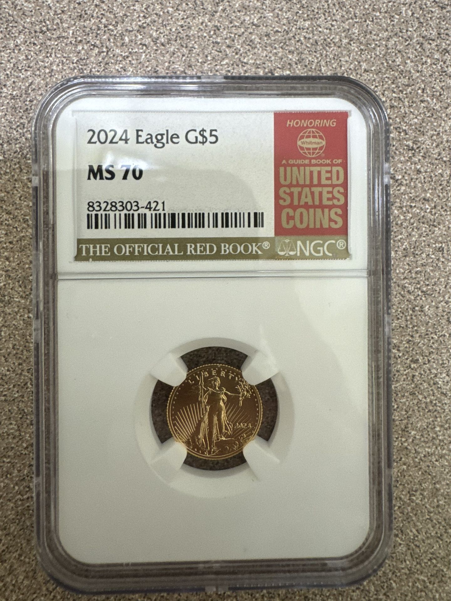 2024 $5 Gold Coin MS70