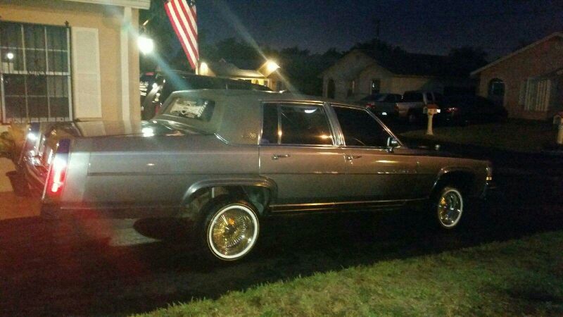 1988 cadillac fleetwood brougham lowrider