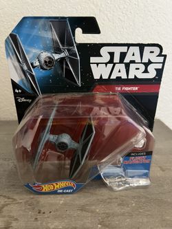 Star Wars Die Cast Tie Fighter Hot Wheels