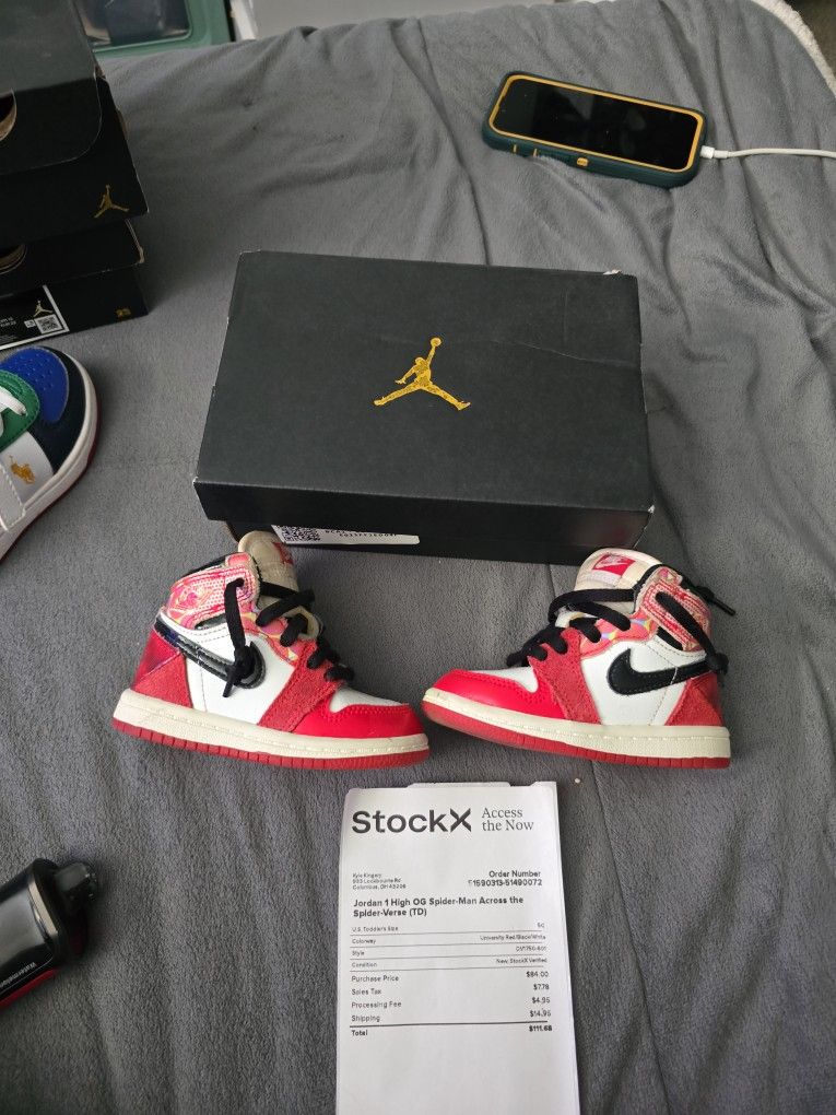 Jordan 1s Toddler Shoes Limited Edition