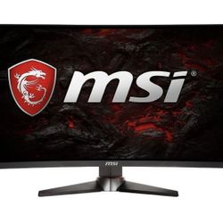 MSI Optix series Gaming monitor   27" and CYBERPOWER PC gaming computer