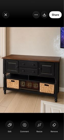 Entertainment center/buffet