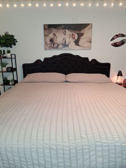 King size seersucker comforter set