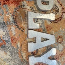 Metal Letters PLAY