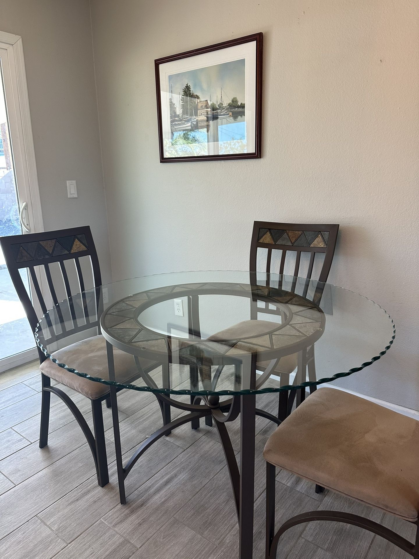 Glass table