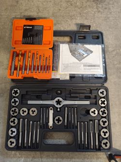 Screw Extractor Set, Tap & Die Set ($10 total for both)