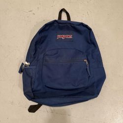 Blue Jansport Backpack