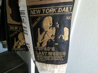 Tu Pac Leather jacket