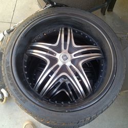 22 Inch 5 Lug