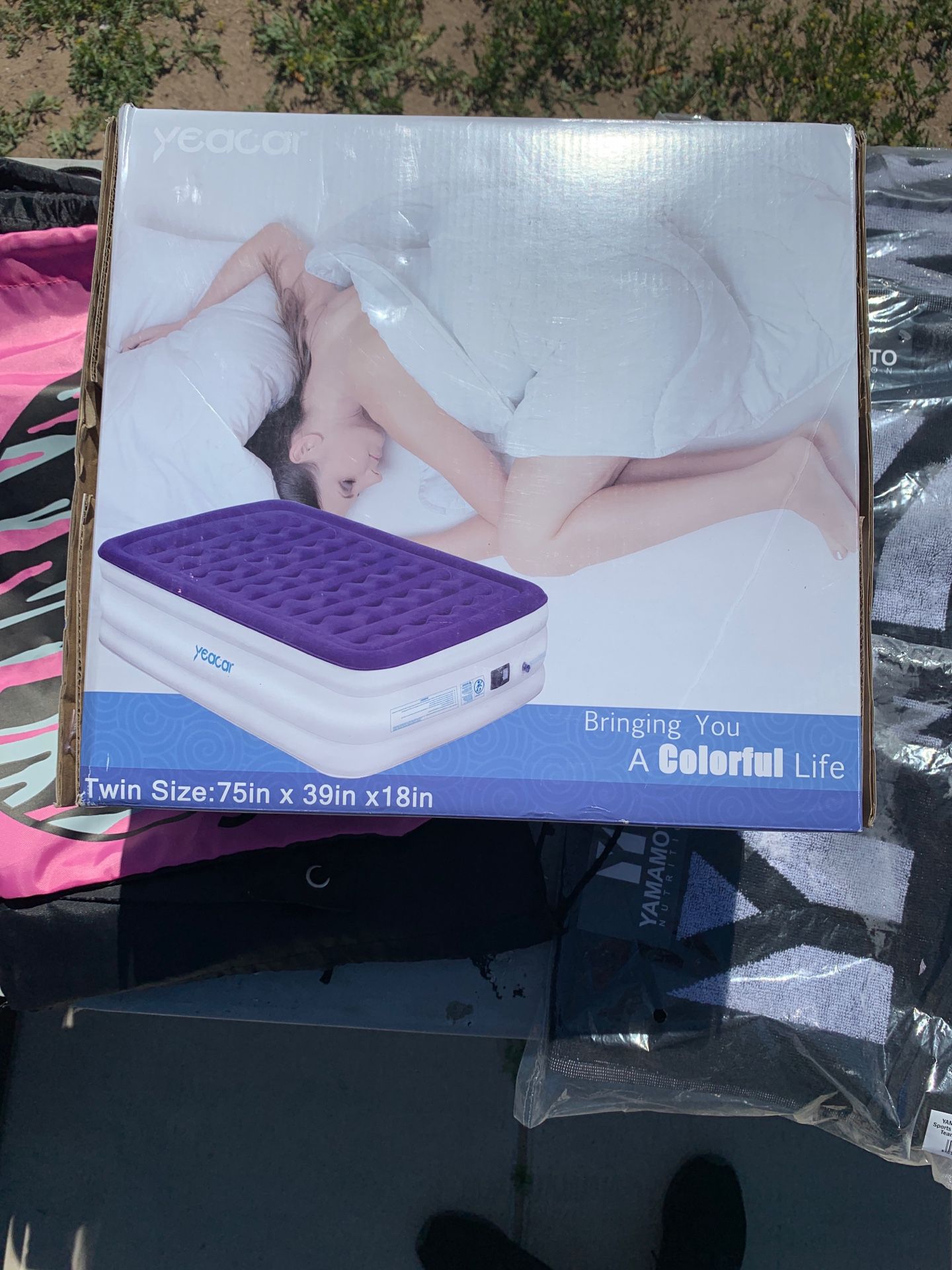 Brand new unopened air mattress