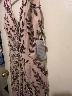 Marina Beaded V-Neck Gown - Blush for Sale in Los Angeles, CA - OfferUp