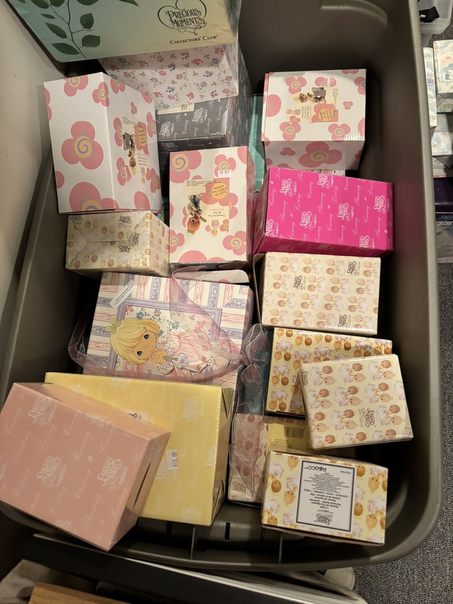 Precious Moments In Boxes