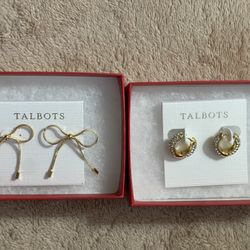 2 Pairs Of Brand New Earrings 