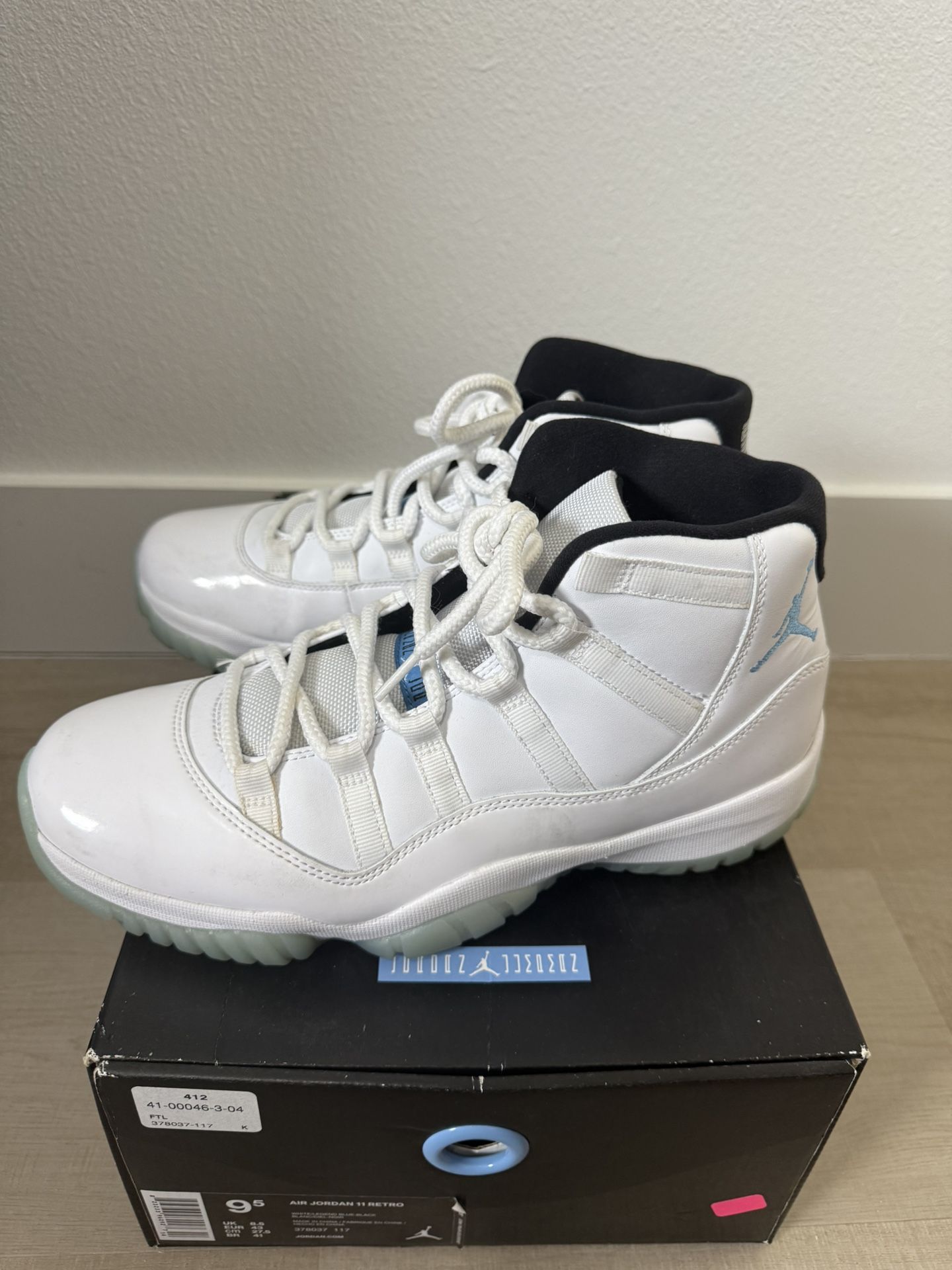 Nike Air Jordan 11 Retro Legend Blue 2014 Sz 9.5