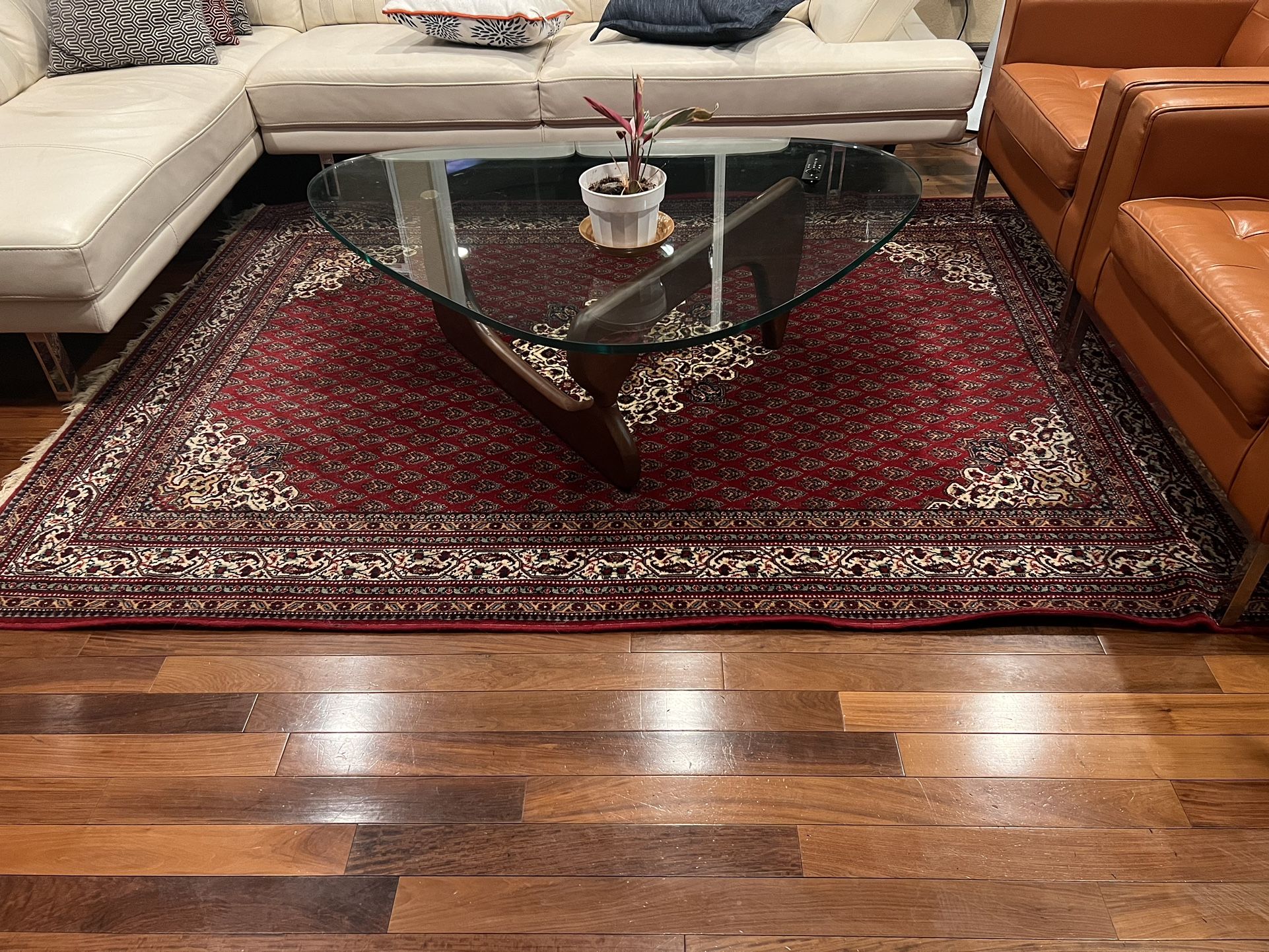 Real Leather Sectional