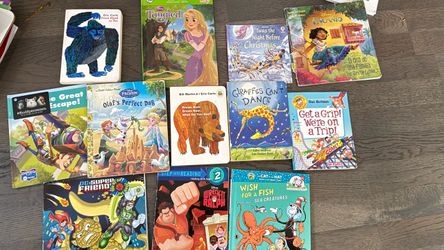 Lot of 12 Children's Books Mixed Titles